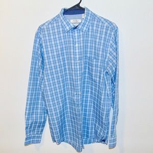 Van Heusen long sleeve plaid shirt
